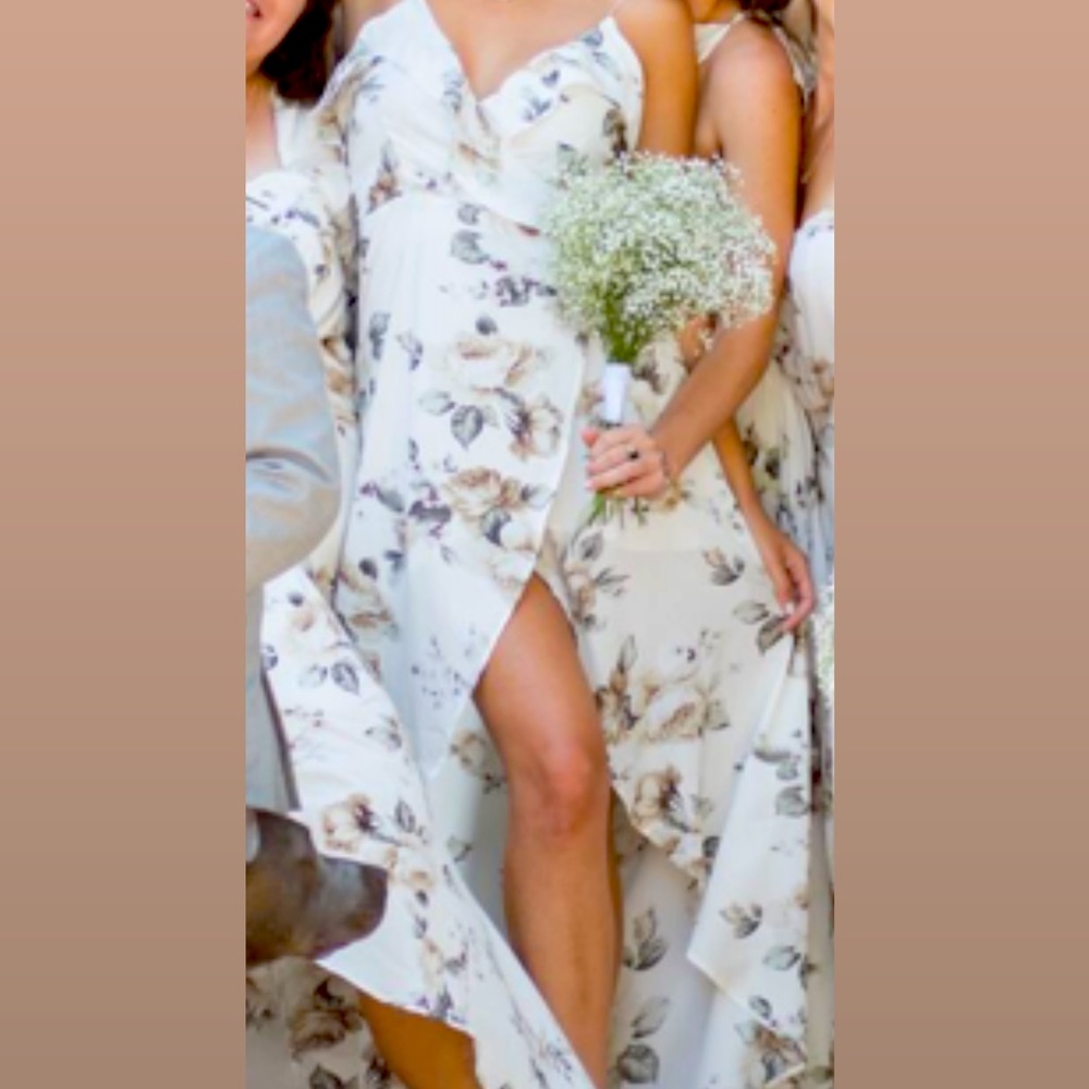Show Po High Low Maxi Dress